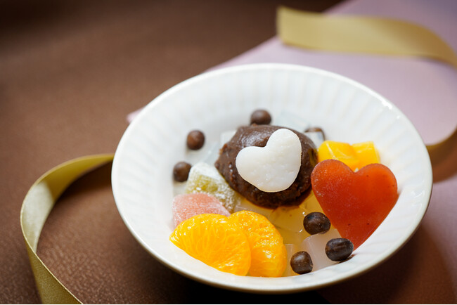 上品な味わいを楽しむバレンタイン！“和×チョコレート”「ショコラあんみつ」「あんやきしょこら（柚子）」を販売開始いたします。