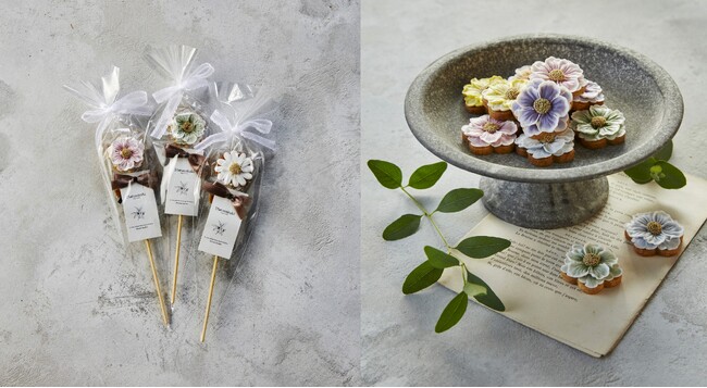 阪急うめだ本店 7階で花に思いを託したチョコレートを集めて「L'Atelier des Fleurs～ショコラと花のスイーツな創作～」