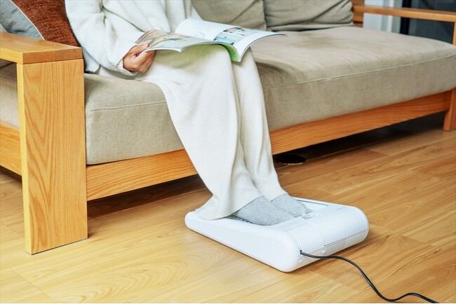 【新製品】冬の新定番ヒット商品、足元ヒーター「足ぬっくエア」再入荷が1月24日に決定!