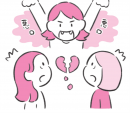 悪口に誘われたときの対処法を具体的に解説　イラスト：イケマリコ