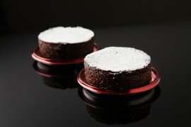 洛甘バレンタイン「ビターショコラ<アマレット>」540円(税込) 洛甘バレンタイン「ビターショコラ<アマレット>」540円(税込)