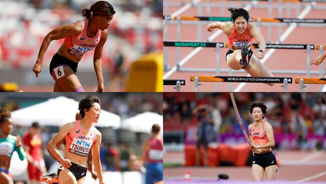 【日本選手権室内】女子エントリー選手をチェック！～ブダペスト世界選手権日本代表の君嶋愛梨沙・鶴田玲美・青木益未、杭州アジア大会メダリストの諸田実咲らが2024年