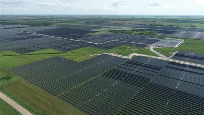 米国テキサス州におけるアクティナ太陽光発電所の完工について