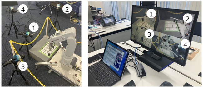 三菱電機とNTT東日本IOWNを活用した産業用ロボットの遠隔研修の実現性を実証