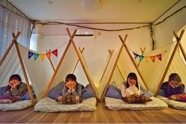 学生のための優雅なグランピング体験：ウッドデザインパーク岡崎が贈る【春の学割プラン】