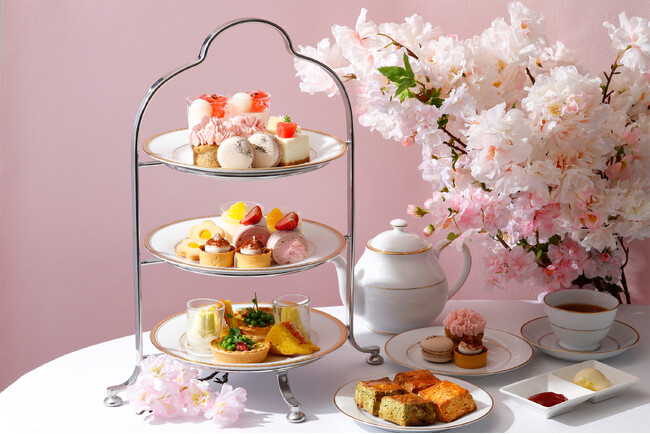 【ホテルニューグランド】 “麗らかな春”を堪能するティータイム「春のアフタヌーンティー」（本館1階 ロビーラウンジ ラ・テラス）