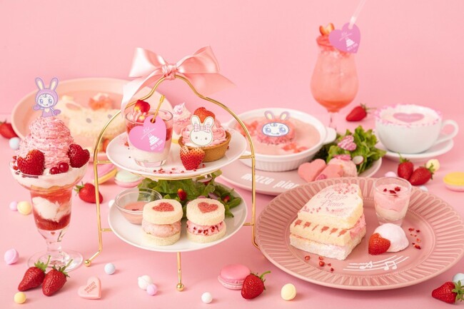メゾ ピアノの35周年をお祝いしたテーマカフェが東京・新宿に初登場！「mezzo piano 35th Anniversary Cafe」が2024年2月17日(土)～4月7日（日）開催決定！