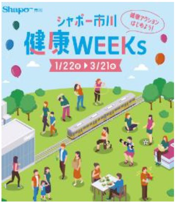 シャポー市川 健康WEEKs(シャポウェル実証実験)