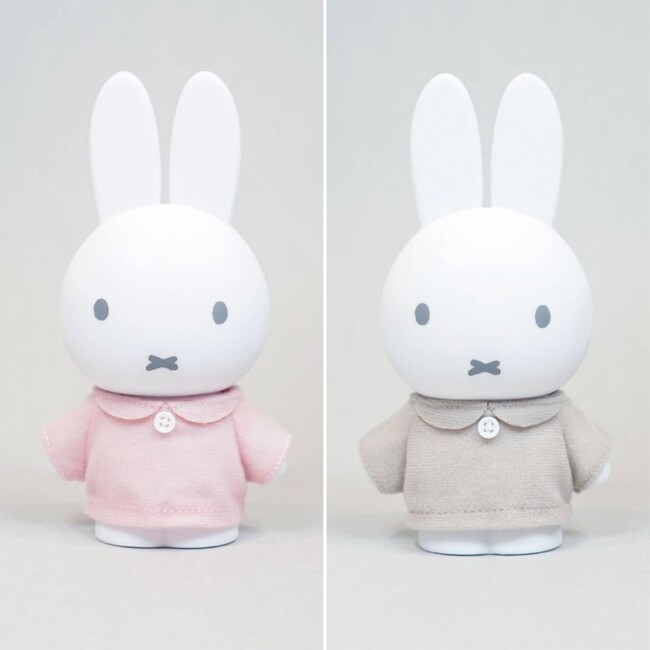 ミッフィーのちょきんばこに、新色ピンクとベージュの洋服が登場!