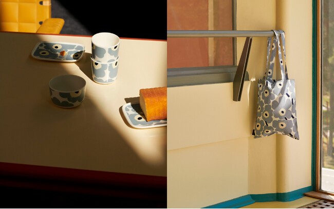 [マリメッコ]クリーンで洗練されたカラーリングで春の暮らしを彩る、日本限定Unikkoホームコレクションが登場。