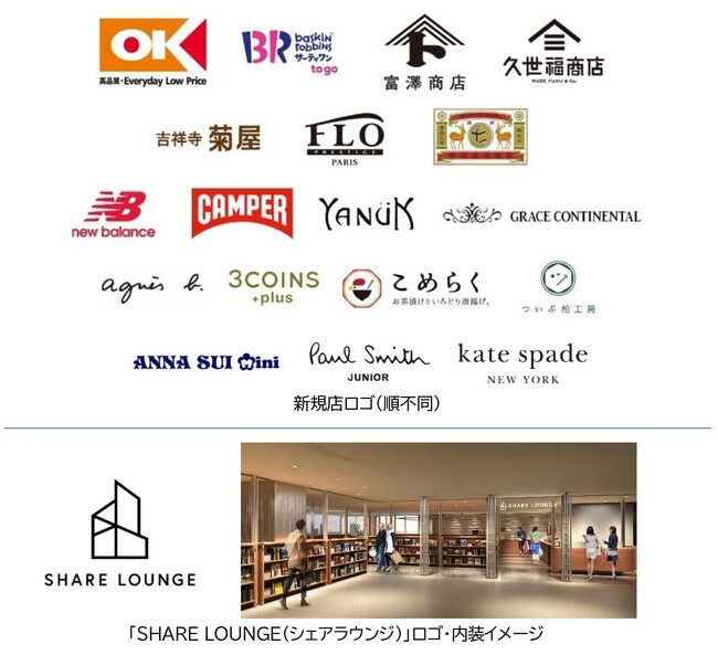 『柏高島屋ステーションモール』2024年春、全館で31店舗が順次リニューアルオープン!