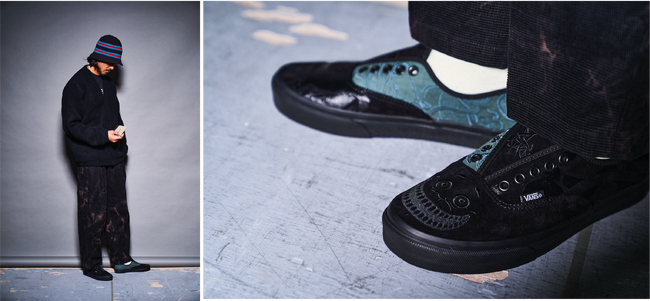 VANS × RUTSUBO AUTHENTIC 設立10周年の節目を迎えた“坩堝（RUTSUBO）”とのコラボが実現。2024年2月9日(金)より販売開始