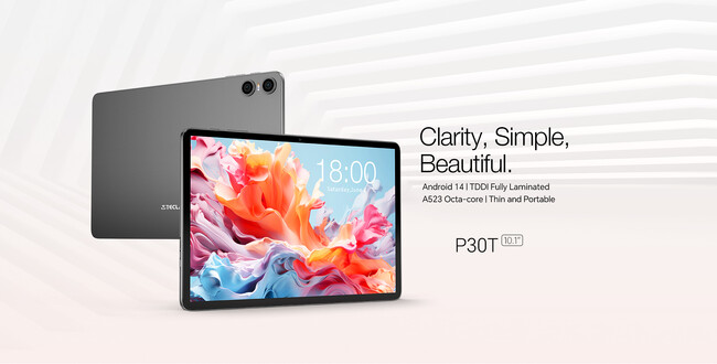 【新品登場】Teclast「P30T」特別版発売！専用10個セットを搭載、超激安価格でAndroid 14タブレット新体験をゲット！