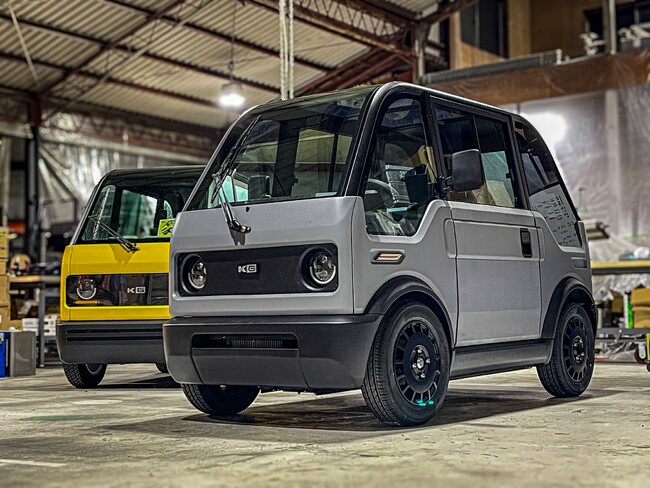 KGモーターズ、開発中の超小型EV「ミニマムモビリティ」試作1台目の完成を発表 - 2025年に300台の量産販売予定
