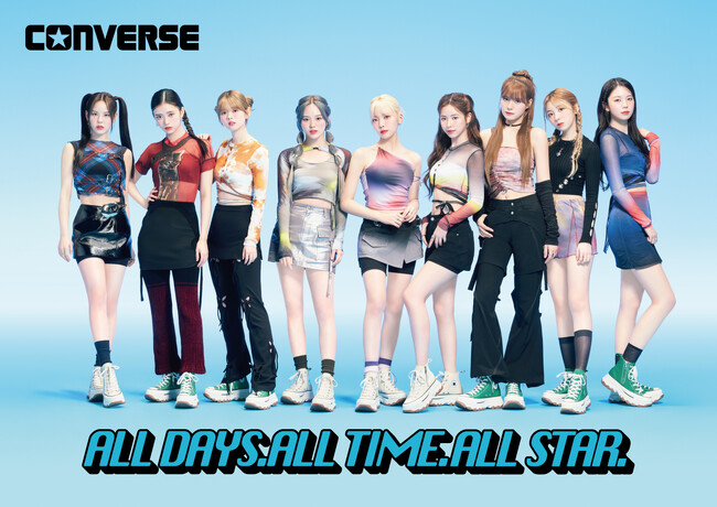 〈CONVERSE〉ブランドアンバサダーに〈NiziU〉が就任！！
