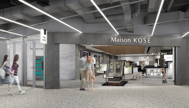 ～コーセー最新の顧客体験を発信する拠点～　2024年夏頃「Maison KOSE」が東急プラザ原宿「ハラカド」にオープン