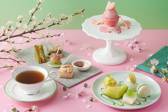 【グランドニッコー東京 台場】『SAKURA アフタヌーンティーセット』提供期間： 2024年3月1日（金）～4月30日（火）