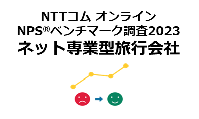 総合型旅行会社を対象としたNPS(R)ベンチマーク調査2023の結果を発表。NPSおすすめランキング1位はジャルパック