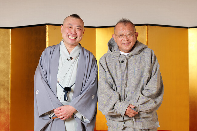 笑福亭鶴瓶、初の生配信番組『無学 鶴の間』に落語家・桂宮治が登場！ 落語への思いも語り合う貴重なトークは必見！！