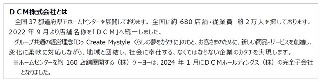 新たなコーナーが加わり、大きく生まれ変わります ＤＣＭ坂店リニューアルオープンのお知らせ