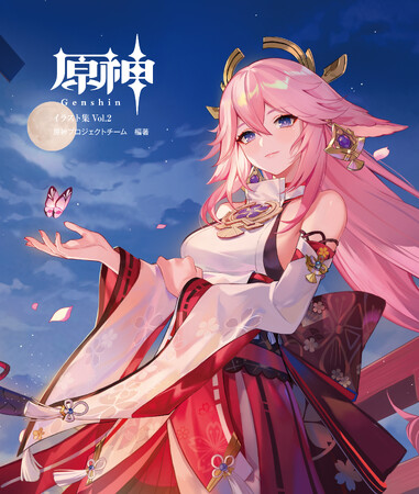 美麗な公式イラストを満載した『原神』イラスト集の第2弾が4月2日に発売決定!
