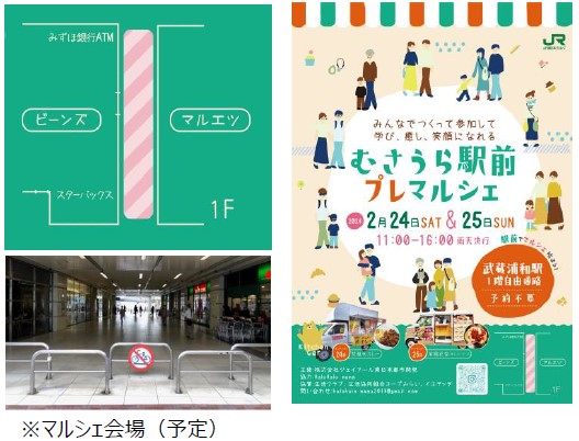 武蔵浦和の新たな顔に!?「むさうら駅前プレマルシェ」