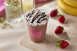 ショコラベリーバナナスムージー