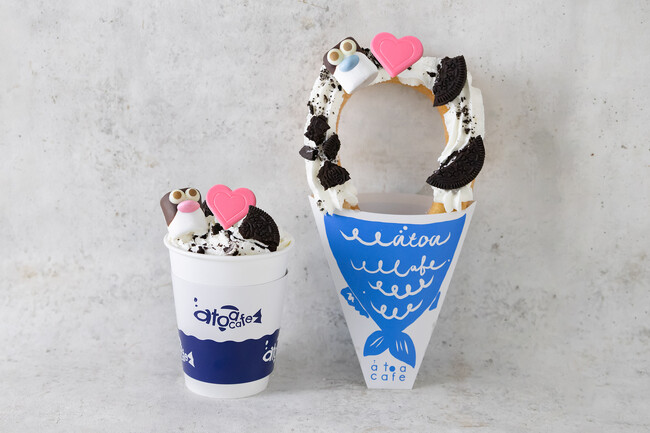 【ホワイトデー期間限定】水族館アトアカフェ│大人気”ペンギンマシュマロ”のフード＆ドリンクが登場！
