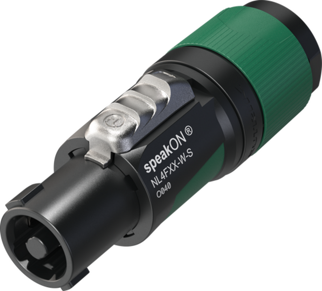 オーディオ・エンターテイメント関連のコネクタートップブランドNeutrik（ノイトリック）のスピーカーコネクターspeakON(スピコン)に新モデル