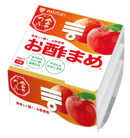 「金のつぶ(R)　お酢まめ(TM)　3P」新発売