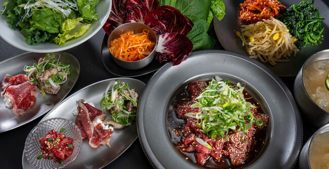 『YAKINIKU MARUUSHI 銀座本店』で「春の焼肉女子会コース」を2月15日（木）より提供