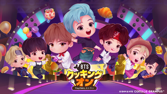『BTSクッキングオン:TinyTAN レストラン』、グローバル事前登録開始!