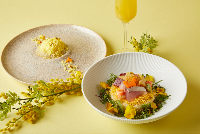 【ウェスティンホテル横浜】 3月8日の「国際女性デー」に合わせて、ハッピーイエローをテーマにしたメニュープロモーション「HAPPY WOMAN FESTA 2024」を開催