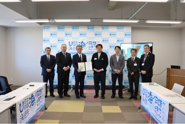 海ノ民話アニメーション「しこぶちさん」が完成！アニメ監督が滋賀県高島市 福井正明市長を表敬訪問し「海ノ民話のまち」に認定　完成アニメーションをお披露目しました