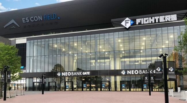 エスコンフィールドHOKKAIDOの3rd BASE GATEが『F NEOBANK GATE』に生まれ変わります
