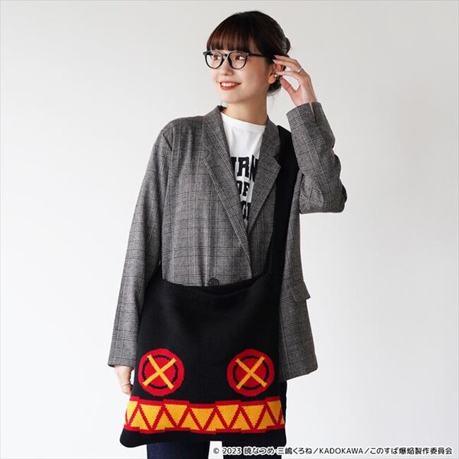 【ニットジャガード編みが可愛い！】アニメ「この素晴らしい世界に爆焔を！」の新商品が登場！