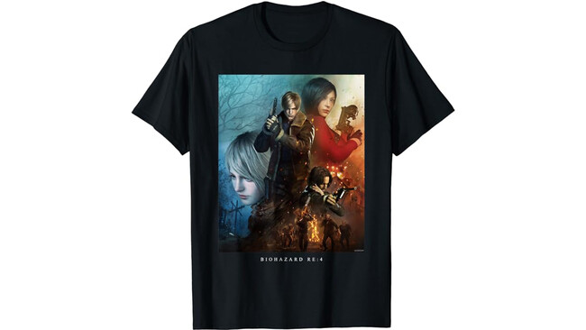 アマゾンで販売中のCAPCOM公式アパレルに新デザインが登場！