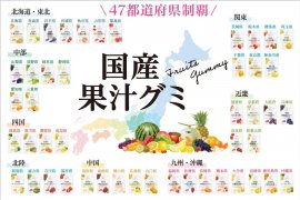 国産果汁グミ