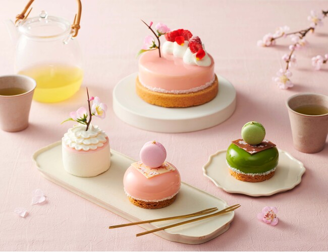 四季菓子の店 HIBIKA（ひびか）は、3月1日（金）より“ひなまつりケーキ”を販売します。