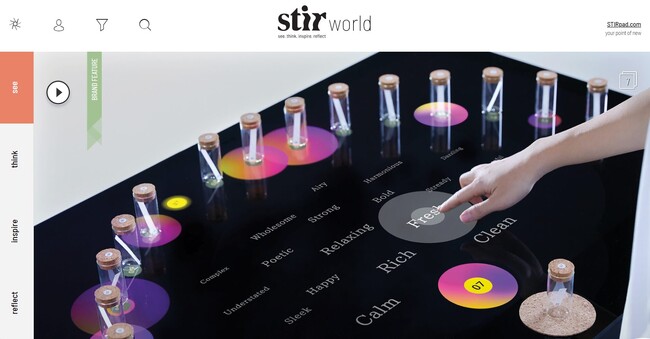 海外メディア「STIR」にて、香りを言語化するAI 「KAORIUM」が世界のデザイン構造に影響を与えたライフスタイルトレンド2023に選出！