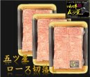 いわて牛五ツ星 ロース切り落とし　300ｇ×３パック