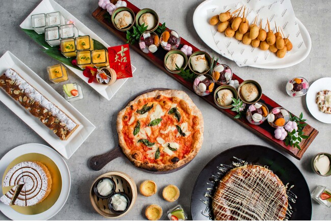 【ウェスティンホテル東京】アジアやヨーロッパの国々を旅するように楽しむ個性豊かなライトミールとインターナショナルスイーツのブッフェ“New Journey from The Terrace”