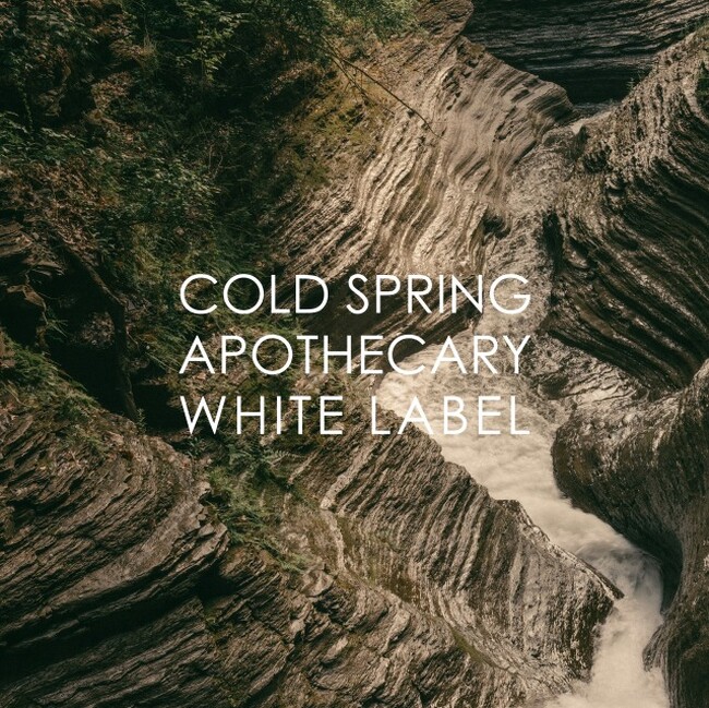 〈 GALERIE VIE 〉各店にて2月21日（水）より先行販売〈 COLD SPRING APOTHECARY WHITE LABEL (コールドスプリングアポセカリーホワイトレーベル）〉