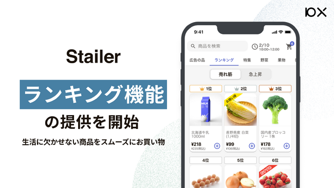 小売ECプラットフォーム「Stailer（ステイラー）」が 「ランキング機能」の提供を開始