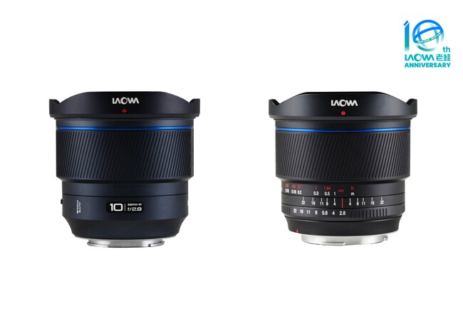 LAOWAブランド初のAF設計レンズ「LAOWA 10mm F2.8 ZERO-D FF」発売