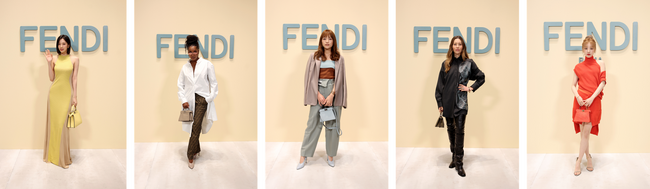 フェンディ 2024-25年秋冬 ウィメンズコレクションに、川口春奈など世界各国のセレブリティが参加！