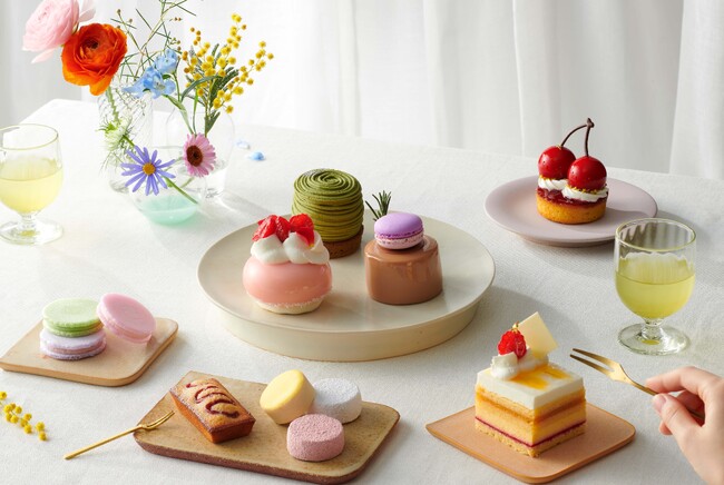 四季菓子の店 HIBIKA（ひびか）は、 3月1日（金）より季節の彩り豊かな“春のケーキ”を販売します。