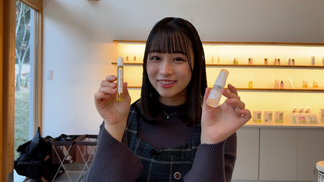 STU48メンバー、高雄さやか・原田清花・吉田彩良の「本能が求める香り」が判明…！アイドル業界初！？香りで応援できる “推しアロマ” が発売決定！