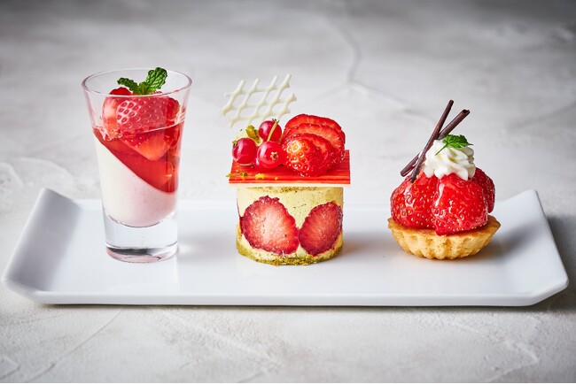 【ホテルメトロポリタン】「Seasonal Dessert Set」・「あまおうジュース」を販売