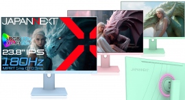 JAPANNEXTが23.8インチ180Hz対応、パステルカラー3色採用のゲーミングモニターを26,980円で2月28日(水)にヨドバシカメラ限定で予約受付開始 JAPANNEXTが23.8インチ180Hz対応、パステルカラー3色採用のゲーミングモニターを26,980円で2月28日(水)にヨドバシカメラ限定で予約受付開始